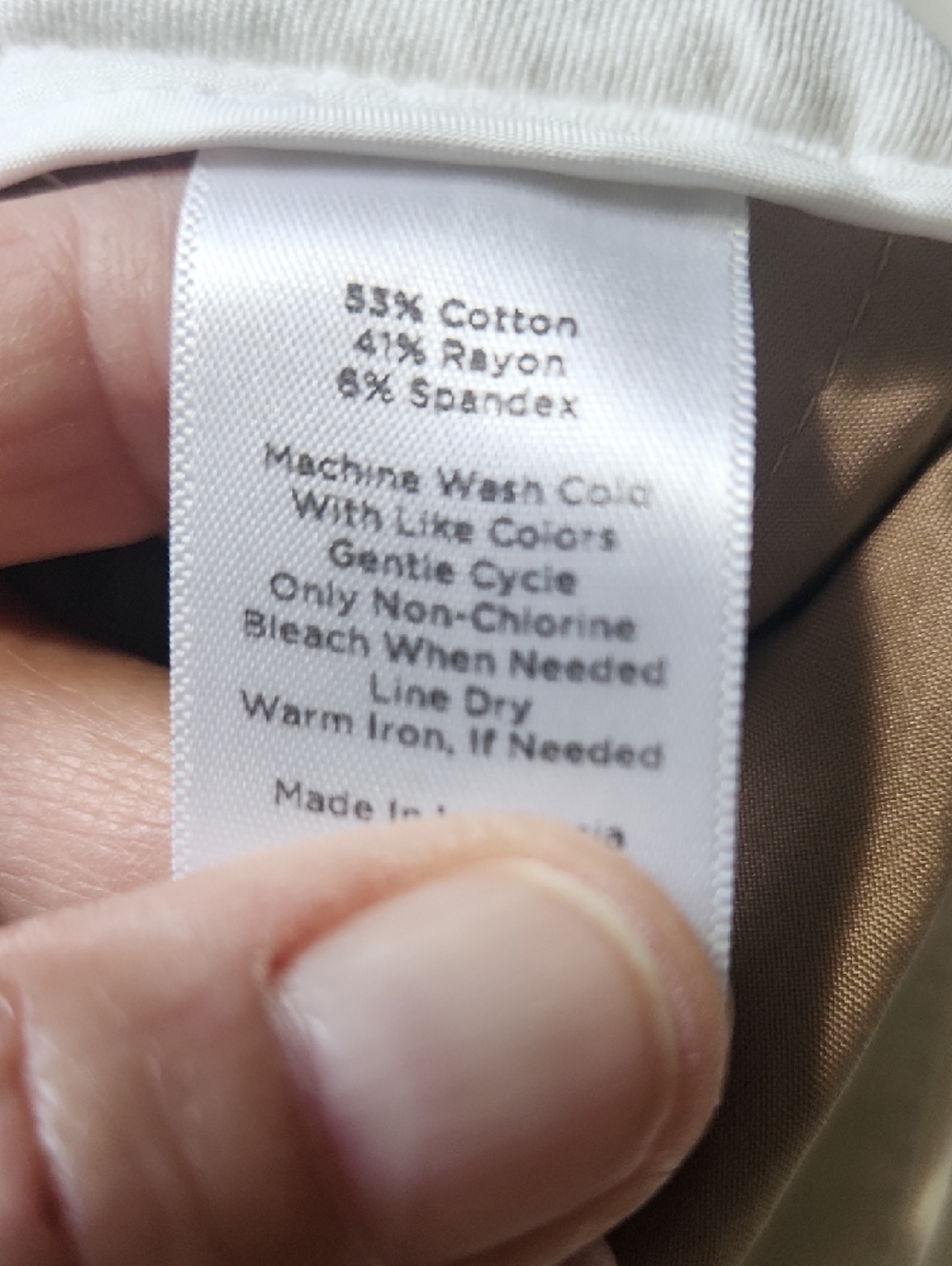Talbots White Cropped Women's Pants - Picture 8 of 10